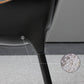 Faux Leather Dining Chairs Contemporary Chairs with Metal Legs