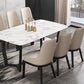 Contemporary Dining Chairs Upholstered Chairs with Solid Wood Base Clearhalo 'Dining Chairs' 'Dining Tables & Seating' 'dining_chair' 'furn' 'furn_dining_chair' 'Furniture' 'Kitchen & Dining Furniture' 6911615