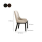 Contemporary Dining Chairs Upholstered Chairs with Solid Wood Base Clearhalo 'Dining Chairs' 'Dining Tables & Seating' 'dining_chair' 'furn' 'furn_dining_chair' 'Furniture' 'Kitchen & Dining Furniture' 6911632