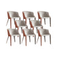 Faux Leather Kitchen Dining Side Chairs Contemporary Metal Side Chairs