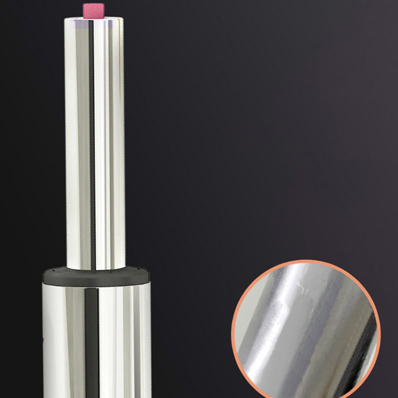 Glam Style Liftable Bar Stool PU Leather Counter Bar Stool with Metal Legs for Home