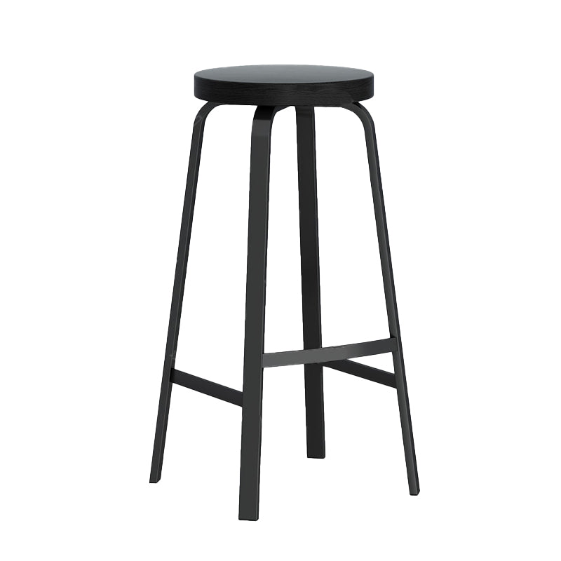 Tabourets de comptoir empilables modernes tabourets de bar sans dos pour restaurant