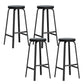 Tabourets de comptoir empilables modernes tabourets de bar sans dos pour restaurant