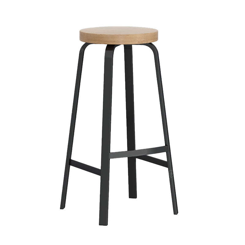 Tabourets de comptoir empilables modernes tabourets de bar sans dos pour restaurant