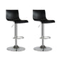Low Back Dining Stools Adjustable Height Bar Stools with Metal Base