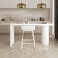 Oval Solid Wood Bar Stool and Table Set 1/2 Pieces Pub Dining Set Clearhalo 'Bar Furniture' 'furn' 'furn_home_bar_bar_sets' 'Furniture' 'Home Bars & Bar Sets' 'home_bar_bar_sets' 'Kitchen & Dining Furniture' 6912391