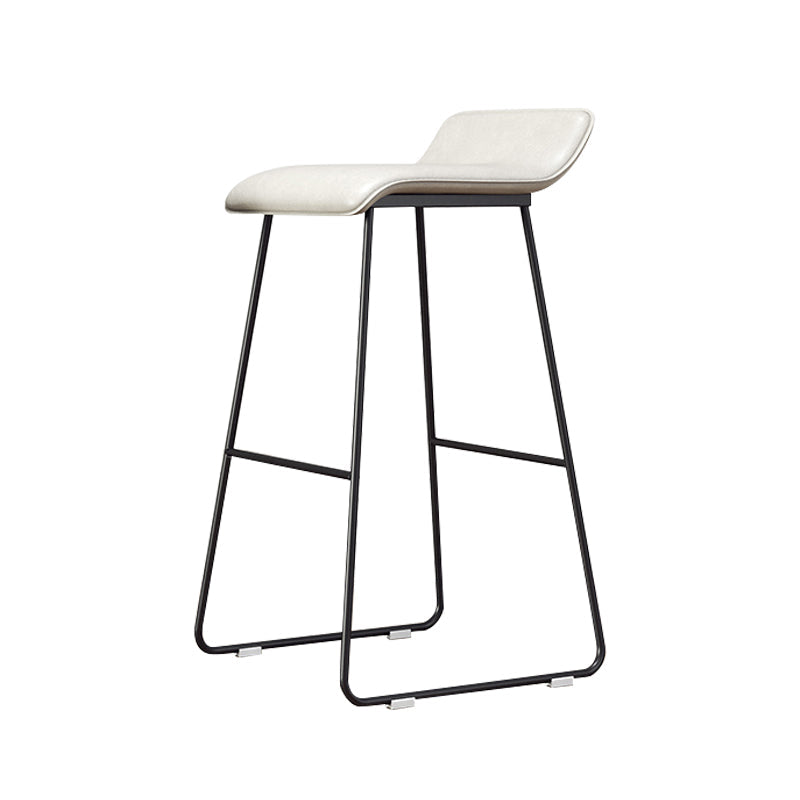 Oval Solid Wood Bar Stool and Table Set 1/2 Pieces Pub Dining Set White 26"H Stool (Single) Clearhalo 'Bar Furniture' 'furn' 'furn_home_bar_bar_sets' 'Furniture' 'Home Bars & Bar Sets' 'home_bar_bar_sets' 'Kitchen & Dining Furniture' 6912396
