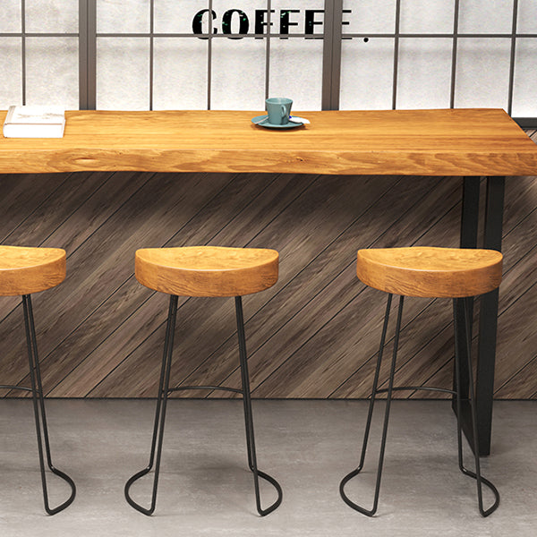 Industrial Pub Dining Set Rectangular 1/5 Pieces Counter Height Set Clearhalo 'Bar Furniture' 'furn' 'furn_home_bar_bar_sets' 'Furniture' 'Home Bars & Bar Sets' 'home_bar_bar_sets' 'Kitchen & Dining Furniture' 6912411