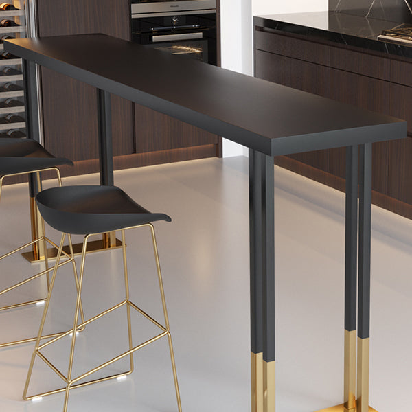 1/3 Pieces Counter Height Table Set Industrial Rectangular Pub Dining Set Clearhalo 'Bar Furniture' 'furn' 'furn_home_bar_bar_sets' 'Furniture' 'Home Bars & Bar Sets' 'home_bar_bar_sets' 'Kitchen & Dining Furniture' 6912433