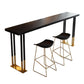 1/3 Pieces Counter Height Table Set Industrial Rectangular Pub Dining Set Clearhalo 'Bar Furniture' 'furn' 'furn_home_bar_bar_sets' 'Furniture' 'Home Bars & Bar Sets' 'home_bar_bar_sets' 'Kitchen & Dining Furniture' 6912435
