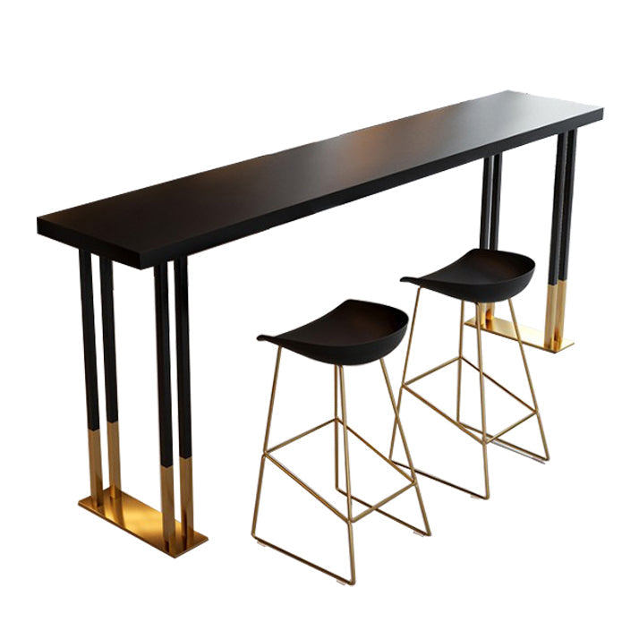 1/3 Pieces Counter Height Table Set Industrial Rectangular Pub Dining Set Clearhalo 'Bar Furniture' 'furn' 'furn_home_bar_bar_sets' 'Furniture' 'Home Bars & Bar Sets' 'home_bar_bar_sets' 'Kitchen & Dining Furniture' 6912435