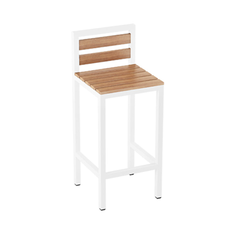 Industrial 1/5/9 Pieces Bar Table Set Wood Counter Table with High Stools for Bar Beige 30"H Stool (Single) Clearhalo 'Bar Furniture' 'furn' 'furn_home_bar_bar_sets' 'Furniture' 'Home Bars & Bar Sets' 'home_bar_bar_sets' 'Kitchen & Dining Furniture' 6912446