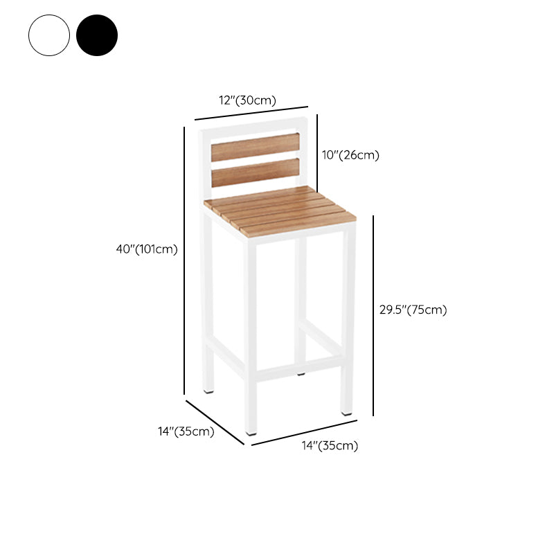 Industrial 1/5/9 Pieces Bar Table Set Wood Counter Table with High Stools for Bar Clearhalo 'Bar Furniture' 'furn' 'furn_home_bar_bar_sets' 'Furniture' 'Home Bars & Bar Sets' 'home_bar_bar_sets' 'Kitchen & Dining Furniture' 6912462