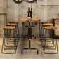 1/4/7 Pieces Counter Height Pub Set Industrial Wood Counter Set Clearhalo 'Bar Furniture' 'furn' 'furn_home_bar_bar_sets' 'Furniture' 'Home Bars & Bar Sets' 'home_bar_bar_sets' 'Kitchen & Dining Furniture' 6912504