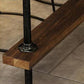 1/4/7 Pieces Counter Height Pub Set Industrial Wood Counter Set Clearhalo 'Bar Furniture' 'furn' 'furn_home_bar_bar_sets' 'Furniture' 'Home Bars & Bar Sets' 'home_bar_bar_sets' 'Kitchen & Dining Furniture' 6912513