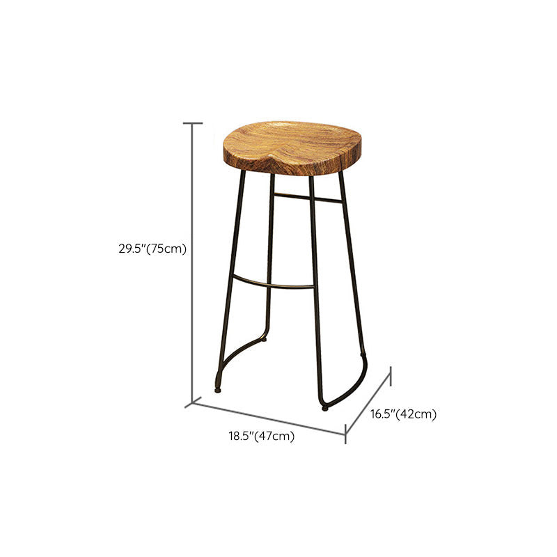 1/4/7 Pieces Counter Height Pub Set Industrial Wood Counter Set Clearhalo 'Bar Furniture' 'furn' 'furn_home_bar_bar_sets' 'Furniture' 'Home Bars & Bar Sets' 'home_bar_bar_sets' 'Kitchen & Dining Furniture' 6912516