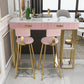 Faux Marble Counter Height Pub Set 1/2/3 Pieces Bar Stool and Table Set Clearhalo 'Bar Furniture' 'furn' 'furn_home_bar_bar_sets' 'Furniture' 'Home Bars & Bar Sets' 'home_bar_bar_sets' 'Kitchen & Dining Furniture' 6912528