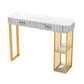 Faux Marble Counter Height Pub Set 1/2/3 Pieces Bar Stool and Table Set Clearhalo 'Bar Furniture' 'furn' 'furn_home_bar_bar_sets' 'Furniture' 'Home Bars & Bar Sets' 'home_bar_bar_sets' 'Kitchen & Dining Furniture' 6912531
