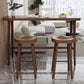Modern Wooden Bistro Bar Table Rectangle Footrest Bar Table for Living Room Clearhalo 'Bar Furniture' 'Bar Tables' 'bar_tables' 'furn' 'furn_bar_tables' 'Furniture' 'Kitchen & Dining Furniture' 6912755