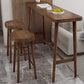 Modern Wooden Bistro Bar Table Rectangle Footrest Bar Table for Living Room Clearhalo 'Bar Furniture' 'Bar Tables' 'bar_tables' 'furn' 'furn_bar_tables' 'Furniture' 'Kitchen & Dining Furniture' 6912757