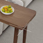 Modern Wooden Bistro Bar Table Rectangle Footrest Bar Table for Living Room Clearhalo 'Bar Furniture' 'Bar Tables' 'bar_tables' 'furn' 'furn_bar_tables' 'Furniture' 'Kitchen & Dining Furniture' 6912760