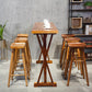 Modern Style Bistro Bar Table Rectangle Solid Wood Bar Table for Dining Room Clearhalo 'Bar Furniture' 'Bar Tables' 'bar_tables' 'furn' 'furn_bar_tables' 'Furniture' 'Kitchen & Dining Furniture' 6912790