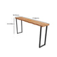 Rectangular Bar Height Table Industrial Style Bar Table with Sled Base Clearhalo 'Bar Furniture' 'Bar Tables' 'bar_tables' 'furn' 'furn_bar_tables' 'Furniture' 'Kitchen & Dining Furniture' 6913018