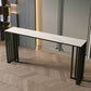 Industrial Style Bar Table Stone Top Bistro Table with Black Base Clearhalo 'Bar Furniture' 'Bar Tables' 'bar_tables' 'furn' 'furn_bar_tables' 'Furniture' 'Kitchen & Dining Furniture' 6913077