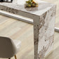 Modern Style Rectangle Bar Table Stone Fixed Bistro Bar Desk for Living Room Clearhalo 'Bar Furniture' 'Bar Tables' 'bar_tables' 'furn' 'furn_bar_tables' 'Furniture' 'Kitchen & Dining Furniture' 6913285