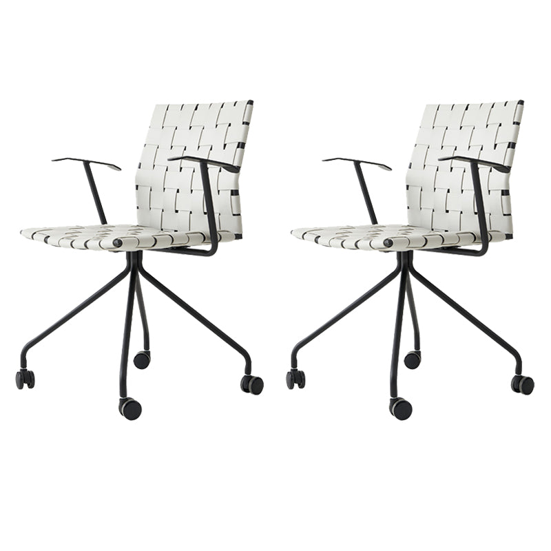 現代の固定武器会議椅子灰色の椅子の椅子