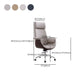 Modern Office Chair Leather Adjustable Seat Height Swivel Chair with Wheels Clearhalo 'furn' 'furn_office_chair' 'Furniture' 'Office Chairs' 'Office Furniture' 'office_chair' 6913499