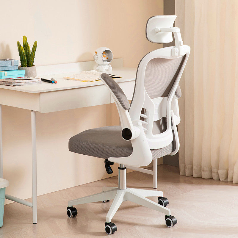 Modern Office Chair Adjustable Seat Height Swivel Chair with Breathable Back Clearhalo 'furn' 'furn_office_chair' 'Furniture' 'Office Chairs' 'Office Furniture' 'office_chair' 6913599
