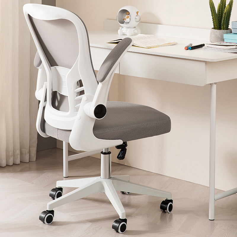 Modern Office Chair Adjustable Seat Height Swivel Chair with Breathable Back Clearhalo 'furn' 'furn_office_chair' 'Furniture' 'Office Chairs' 'Office Furniture' 'office_chair' 6913604