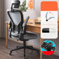 Modern Office Chair Adjustable Seat Height Swivel Chair with Breathable Back Black-Gray 1 Piece With Headrest Clearhalo 'furn' 'furn_office_chair' 'Furniture' 'Office Chairs' 'Office Furniture' 'office_chair' 6913623