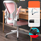 Modern Office Chair Adjustable Seat Height Swivel Chair with Breathable Back White-Pink 1 Piece Without Headrest Clearhalo 'furn' 'furn_office_chair' 'Furniture' 'Office Chairs' 'Office Furniture' 'office_chair' 6913638