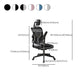 Modern Office Chair Adjustable Seat Height Swivel Chair with Breathable Back Clearhalo 'furn' 'furn_office_chair' 'Furniture' 'Office Chairs' 'Office Furniture' 'office_chair' 6913668