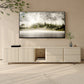 Contemporary Media Console Wooden TV Media Stand for Living Room 94.5"L x 16"W x 18"H Clearhalo 'furn' 'furn_tv_stands_entertainment_centers' 'Furniture' 'Living Room Furniture' 'TV Stands & Entertainment Centers' 'TV Stands & Media Storage Furniture' 'tv_stands_entertainment_centers' 6916479