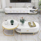 Stone TV Console Contemporary 3 Drawers Open Storage Media Console Clearhalo 'furn' 'furn_tv_stands_entertainment_centers' 'Furniture' 'Living Room Furniture' 'TV Stands & Entertainment Centers' 'TV Stands & Media Storage Furniture' 'tv_stands_entertainment_centers' 6916555