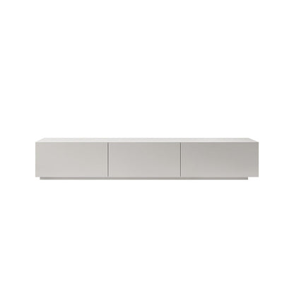 Wooden Media Console Contemporary TV Media Stand for Living Room 71"L x 16"W x 14"H