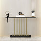 Table de console rectangle contemporaine table de canapé de console finition antique