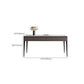 Industrial Stone Rectangular Office Desk 23.62-inch Wide Writing Desk with Drawers Clearhalo 'furn' 'furn_office_desk' 'Furniture' 'Office Desks' 'Office Furniture' 'office_desk' 6917072
