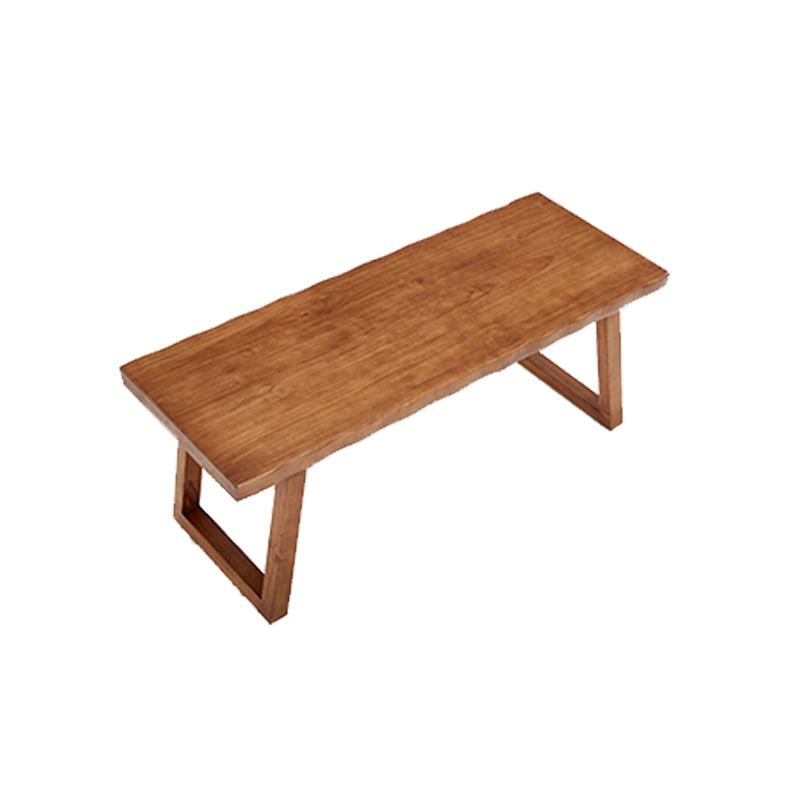 Solid Wood Rectangular Writing Desk Sled Base 29.53-inch Tall Office Desk Clearhalo 'furn' 'furn_office_desk' 'Furniture' 'Office Desks' 'Office Furniture' 'office_desk' 6917118