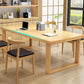 Modern Solid Wood Office Desk Rectangle Task Desk with Sled Base for Home Clearhalo 'furn' 'furn_office_desk' 'Furniture' 'Office Desks' 'Office Furniture' 'office_desk' 6917282