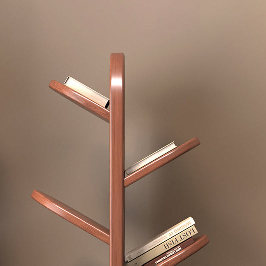 Nordic Style Open Back Bookshelf Wooden Bookcase for Study Room