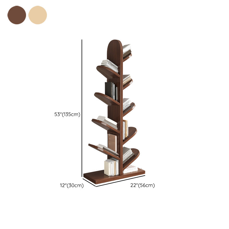 Bibliothèque en bois de style nordique Open Backshelf pour salle d'étude