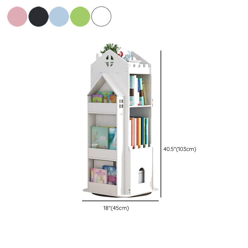 Estantería de estanterías estándar escandinavas abiertas