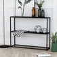 Scandinavian Open Back Standard Bookshelf Metal Bookcase for Study Room