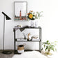 Scandinavian Open Back Standard Bookshelf Metal Bookcase for Study Room