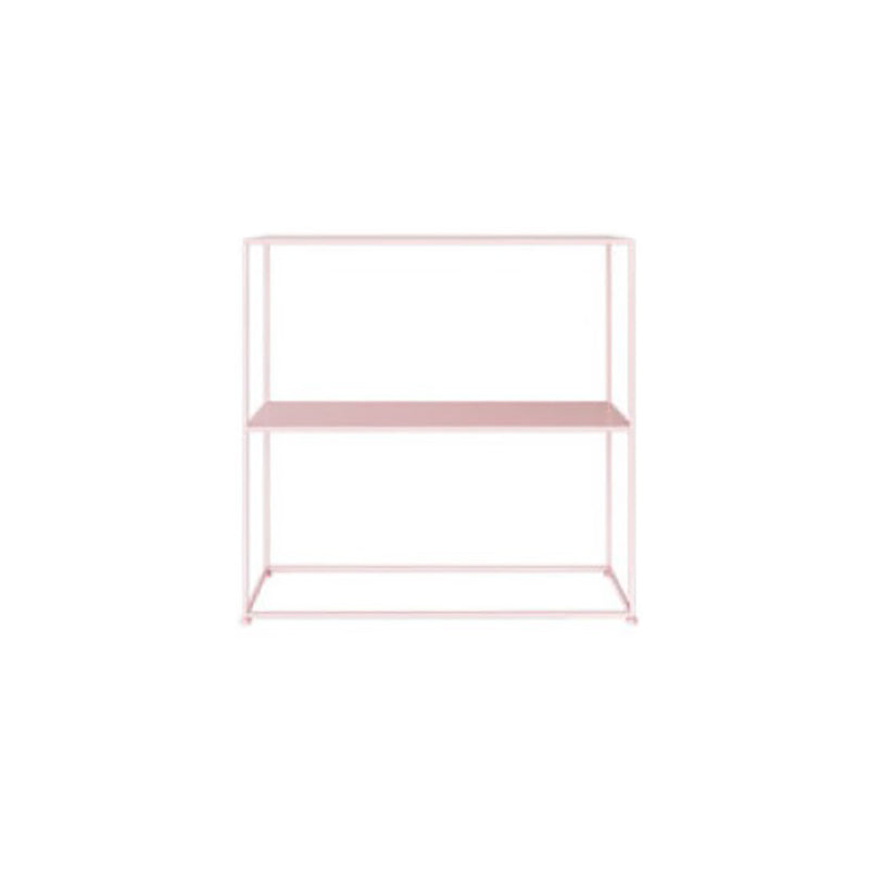 Scandinavian Open Back Standard Bookshelf Metal Bookcase for Study Room