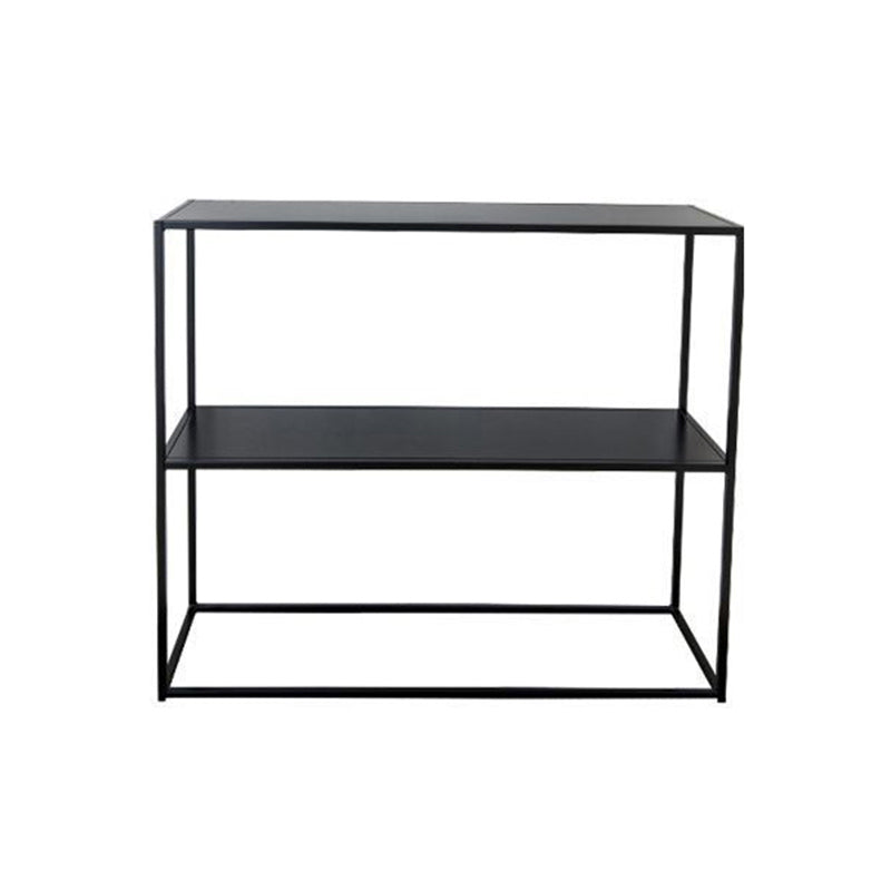 Scandinavian Open Back Standard Bookshelf Metal Bookcase for Study Room